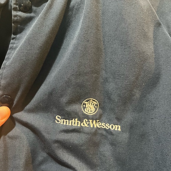 Vintage smith and Wesson jacket Men's XL Blue - Picture 2 of 13